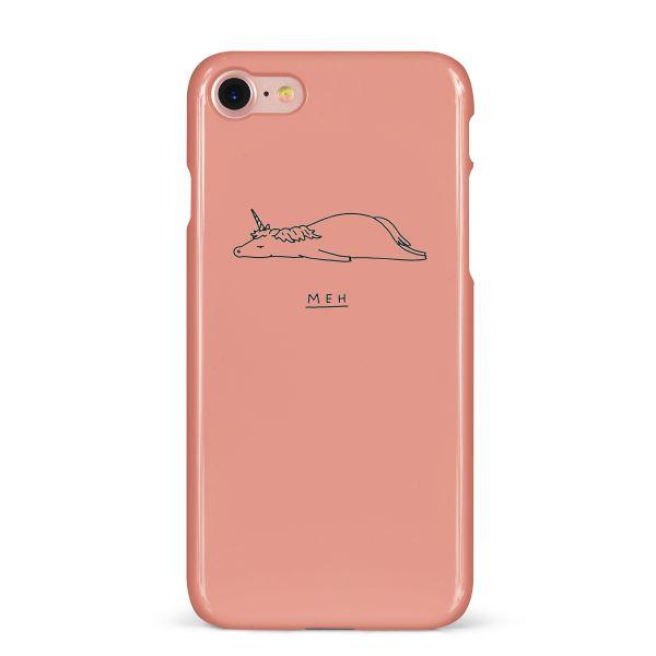 Lazy Unicorn iPhone Case
